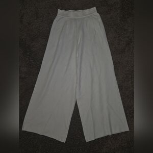 Lintico Women's Wide-Leg Cotton Pants Color Cream